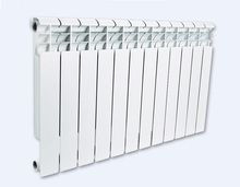 Радиатор биметалический (RAL9016) ROMMER BI500-80-150 12 секции