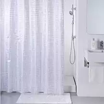 Штора для ванной комнаты Iddis Silver Gauze 341P20RI11 Размер: 200х200